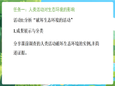 冀少版（2024）生物八年级下册 7.2.2 保障生态安全  （课件）