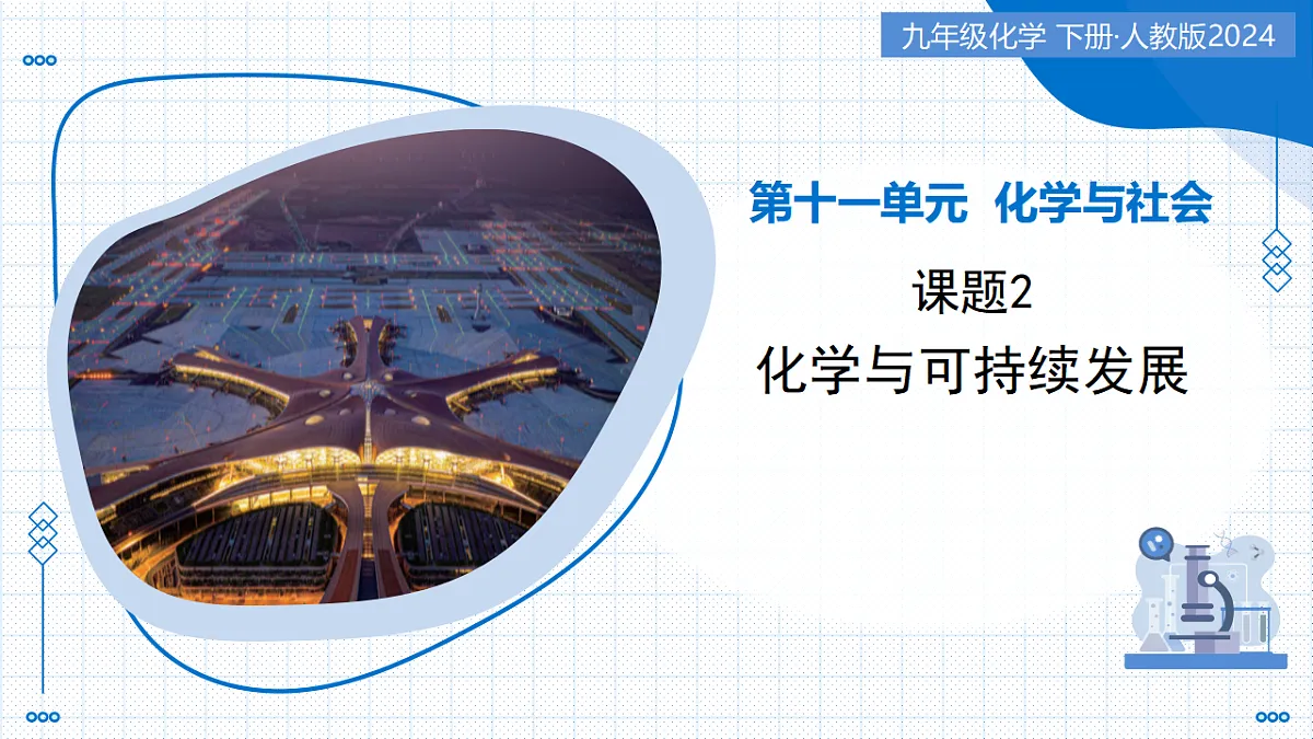 11.2 化学与可持续发展（教学课件）-2025-2026学年九年级化学下册（人教版2024）第1页