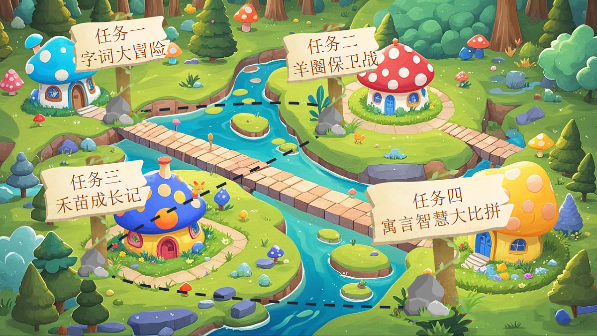 统编版二年级语文下册【教学课件】阅读11.《寓言二则》第4页