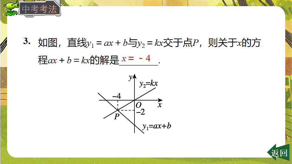 16.5.2 一次函数与一元一次方程、不等式课件 2025-2026学年华东师大版八年级数学下册第8页