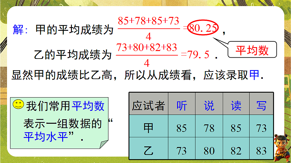 19.1.2 加权平均数-课件-2025-2026学年华东师大版八年级数学下册第4页