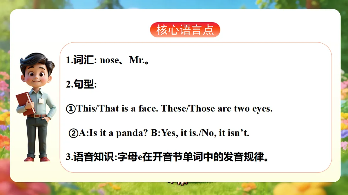 新闽教版（2024）英语三年级下册 Unit 1 Our Animal Friends Lesson 4 Look It’s a cat.（课件）第3页