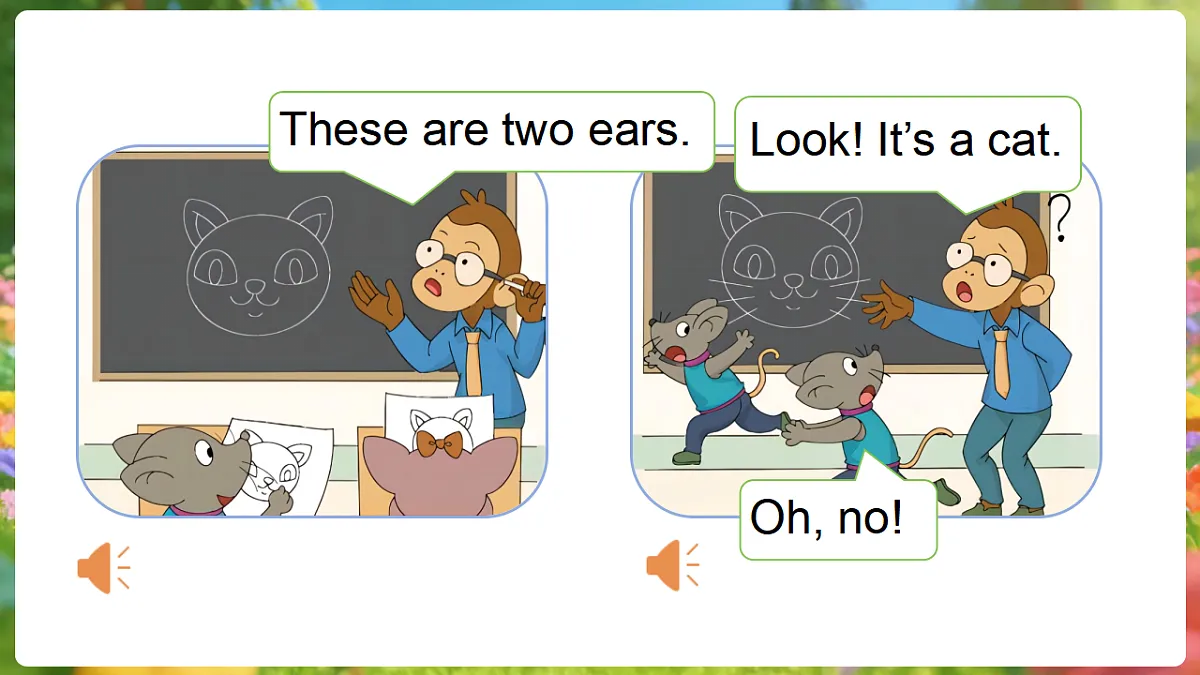 新闽教版（2024）英语三年级下册 Unit 1 Our Animal Friends Lesson 4 Look It’s a cat.（课件）第7页