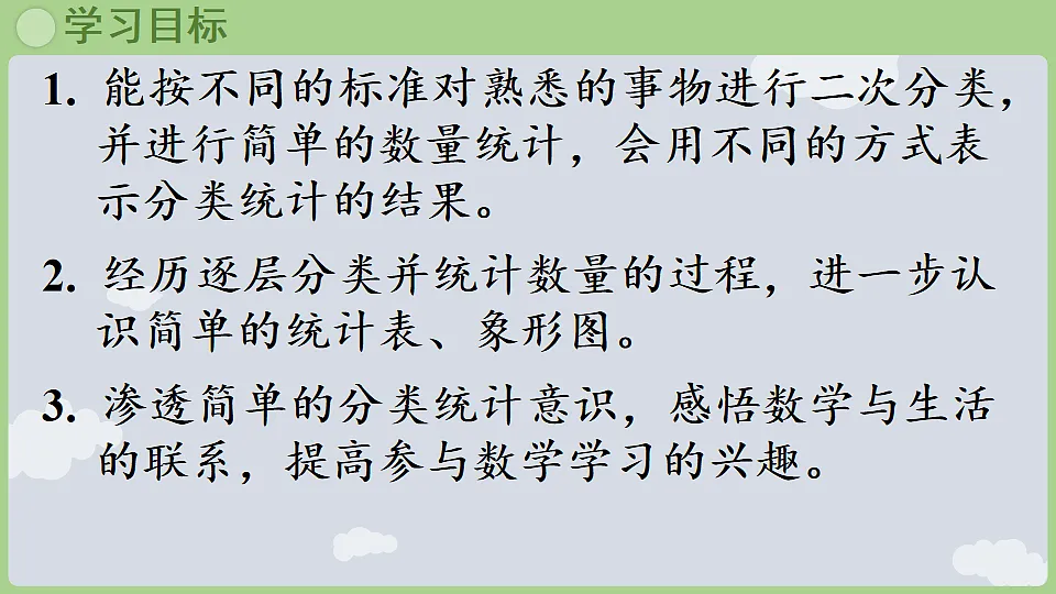 4.2 逐层分类与整理 课件 2025-2026学年冀教版数学二年级下册第2页