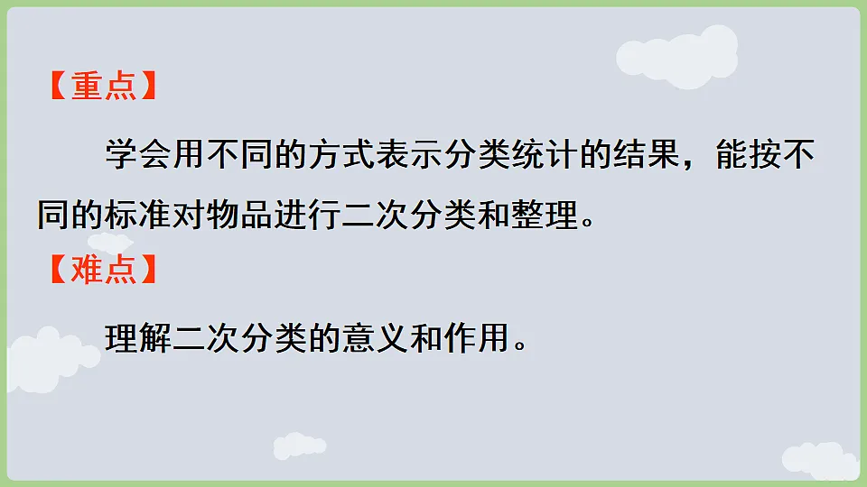 4.2 逐层分类与整理 课件 2025-2026学年冀教版数学二年级下册第3页