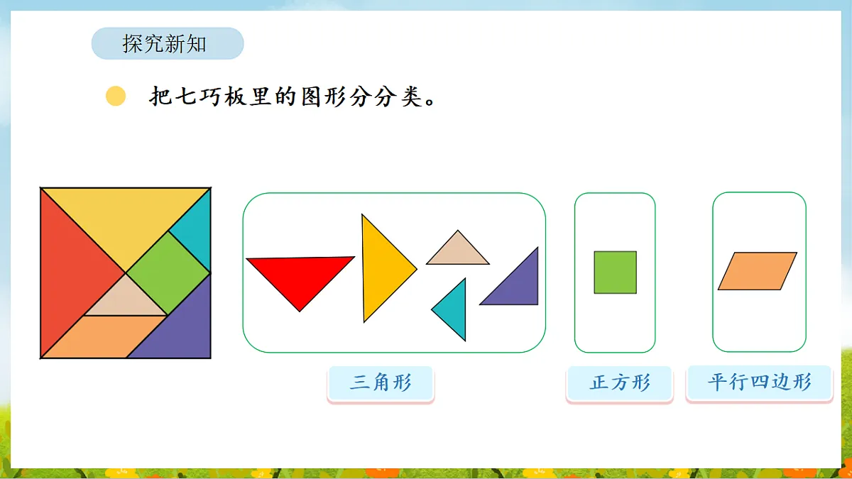 2026年北师大数学二年级下册 5.4 百变七巧板（课件）第5页