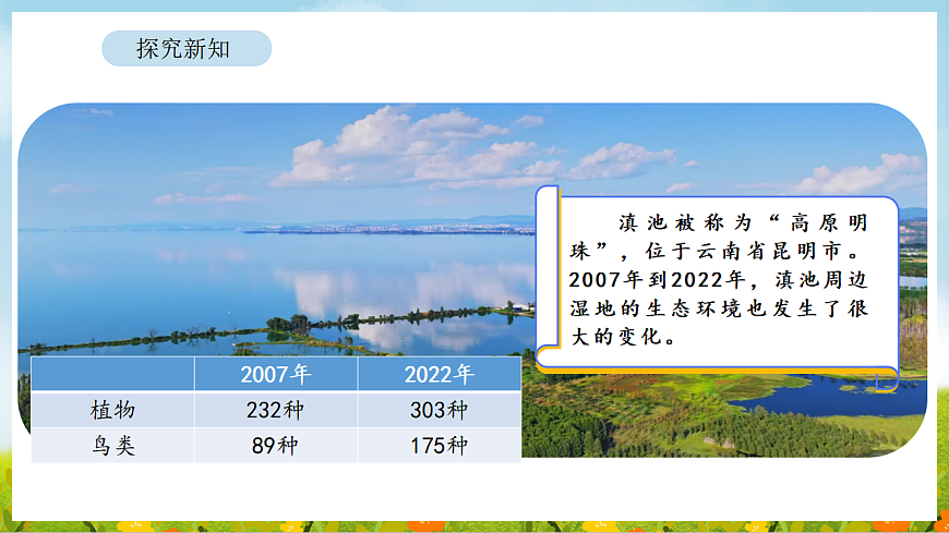 2026年北师大数学二年级下册 6.4  美丽滇池（1）（课件）第7页