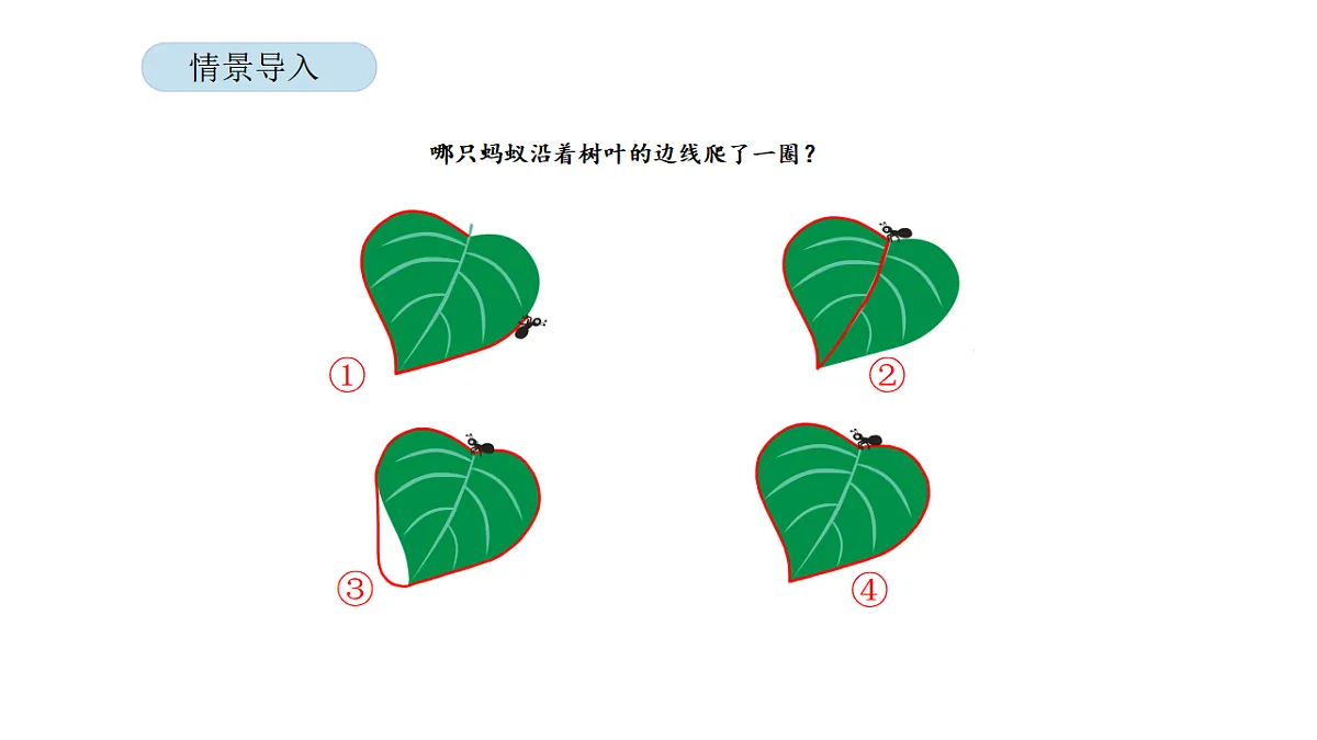 2026年北京版三年级数学下册 第三单元 第一课时 认识周长（课件）第3页