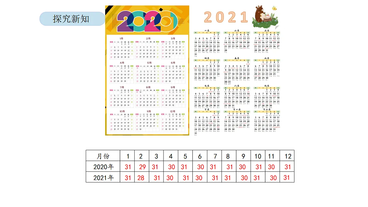 2026年北京版三年级数学下册 年、月、日的秘密 活动一 年、月、日知多少（课件）第6页