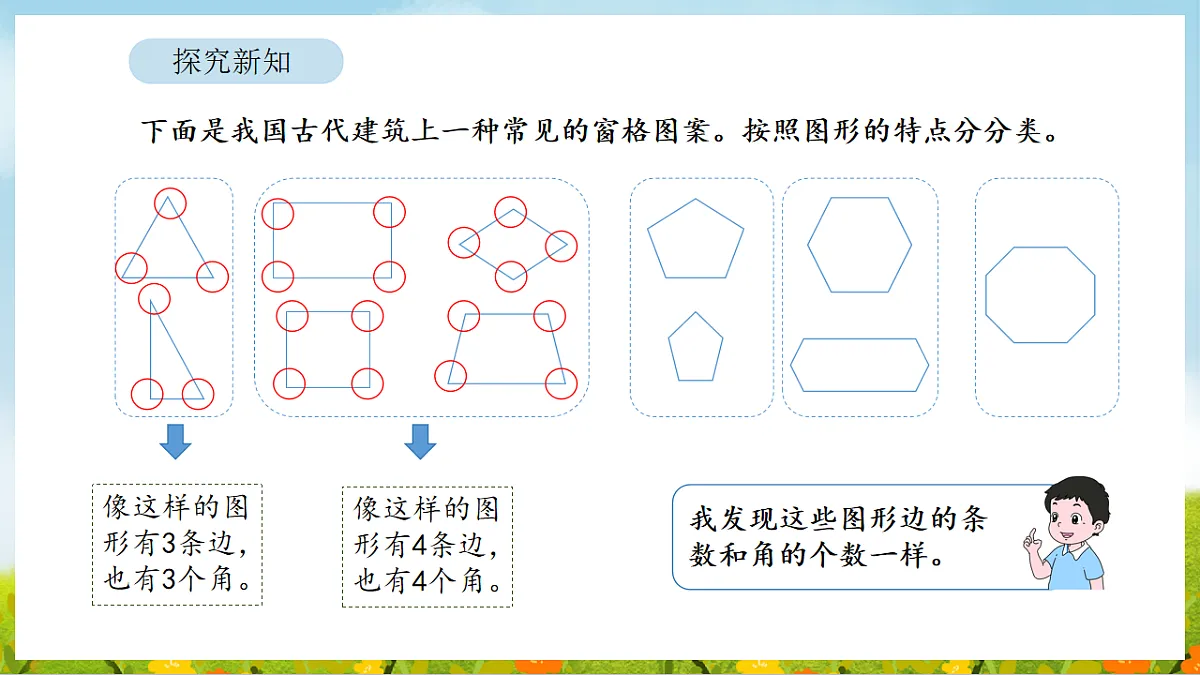 2026年人教版数学三年级下册 3.1 认识多边形及长方形、正方形的特点（课件）第7页
