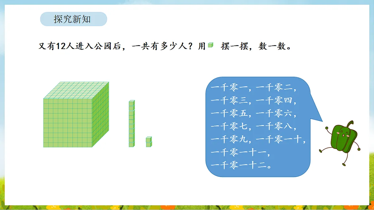 2026年苏教版数学二年级下册 5.2 认识四位数（课件）第5页