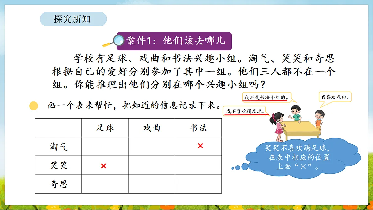 数学好玩 有趣的推理 课件 北师大版数学二年级下册第7页