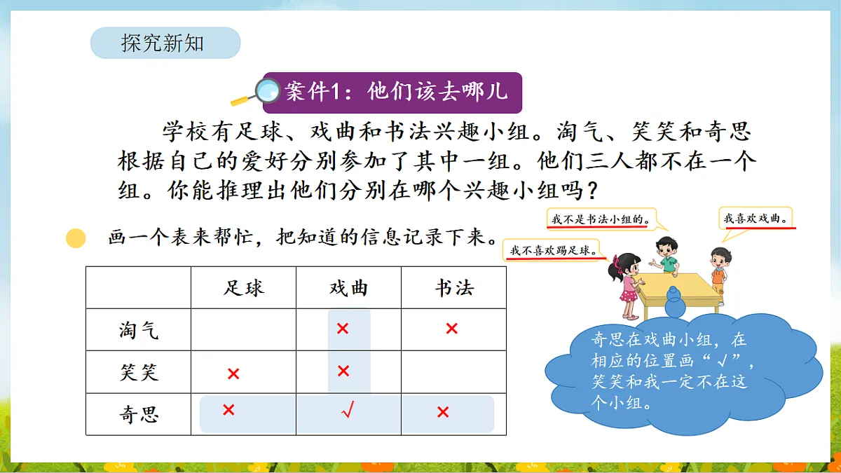 数学好玩 有趣的推理 课件 北师大版数学二年级下册第8页