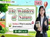 2026年人教版八年级英语下册 Unit 4 The Wonders of Nature（第1课时）Section A 1a-2d（课件+素材）