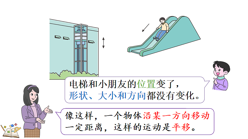 1.2认识生活中的平移现象第5页