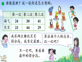 北师大版（2024）二年级数学下册课件 1.1谁的得分高