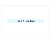 Unit 7 A Good Read Section A 1a-2d 课件(内嵌音视频)  人教版初中英语八年级下册