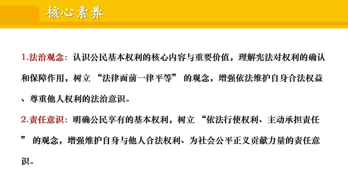 2.3.1 公民基本权利 课件 统编版道德与法治八年级下册第2页
