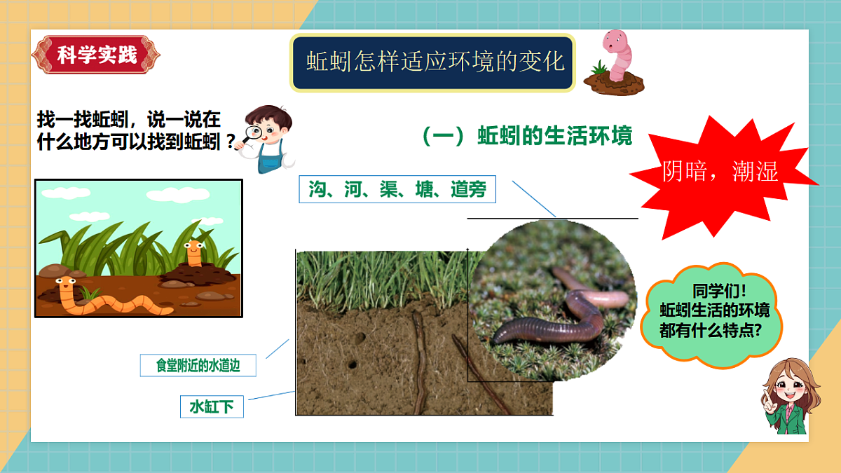 动物对环境的适应第5页