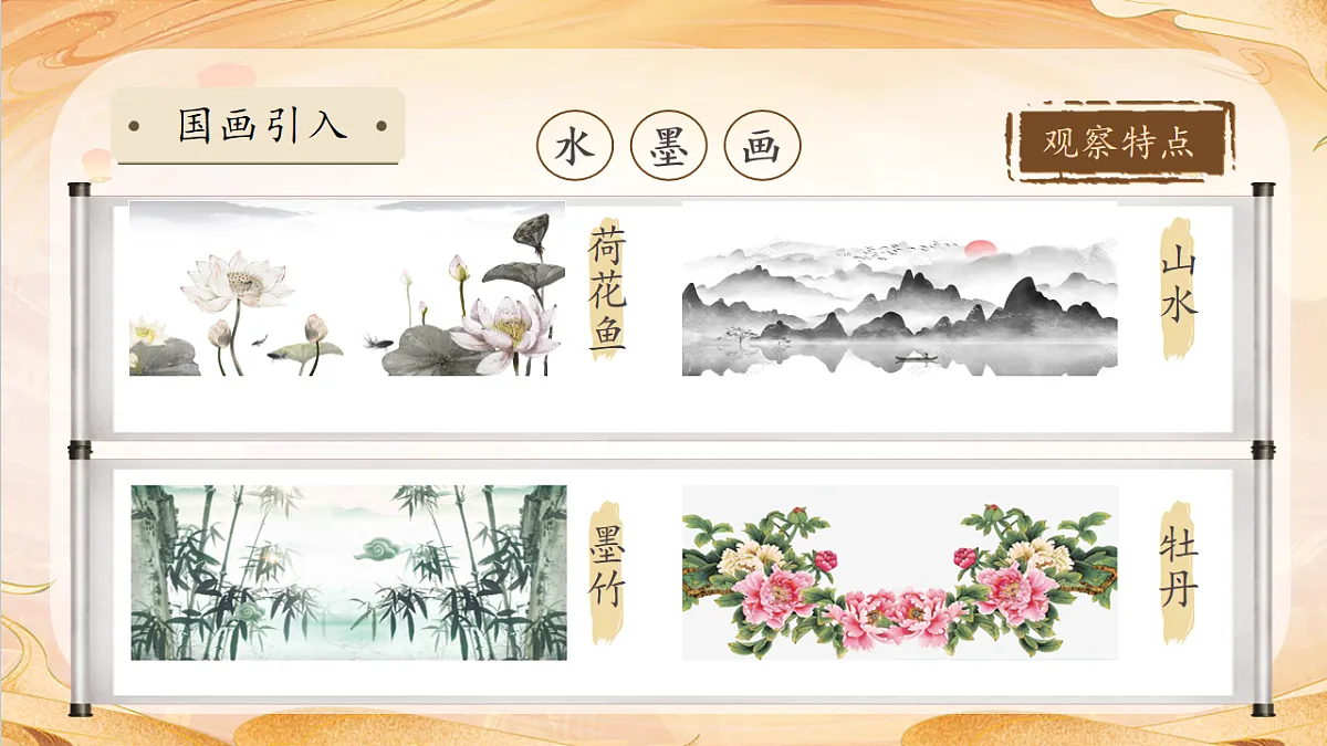 【任务型备课】统编版三年级语文下册-18. 童年的水墨画 第1课时（课件）第8页