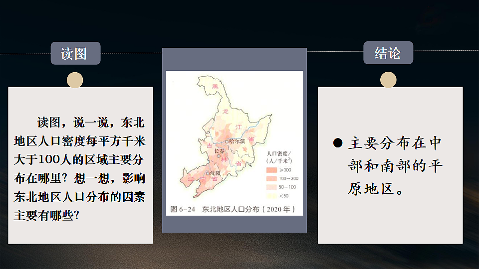 第二节 东北地区的人口与城乡分布第8页