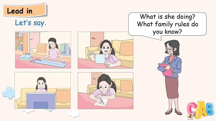 人教版4下Unit2 A 第1课时第4页