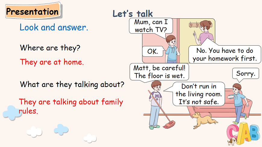 人教版4下Unit2 A 第1课时第6页