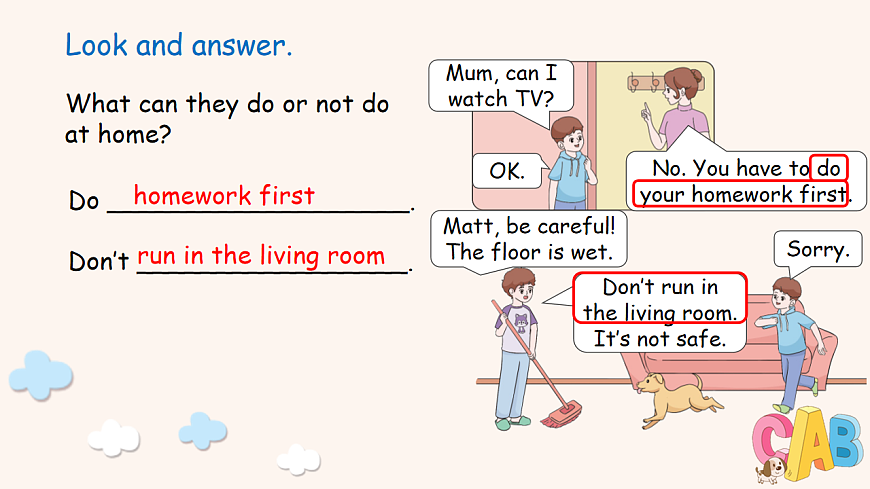 人教版4下Unit2 A 第1课时第7页