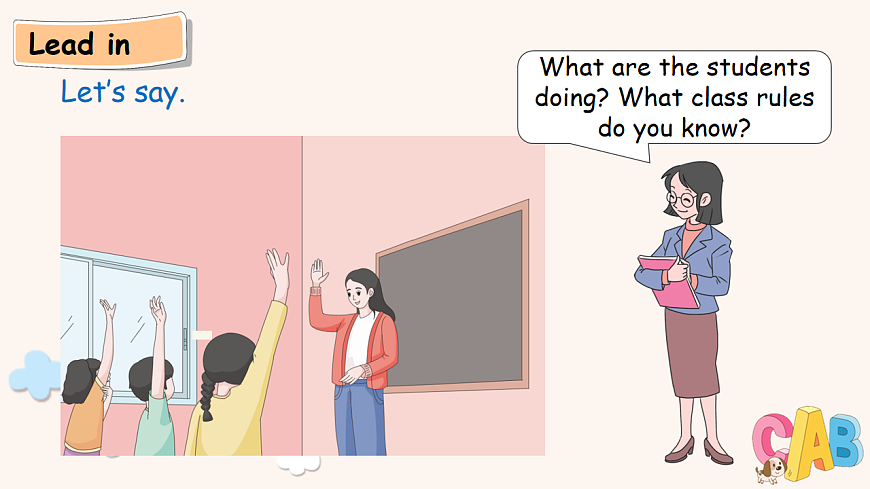 人教版4下Unit1 A 第1课时第4页