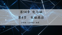 沪科版(五四制)(2024)九年级下册(2024)第4节 电磁感应作业课件ppt