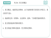 7.2 重力 力的示意图  2025-2026学年初中物理苏科版2024八年级下册同步复习课件