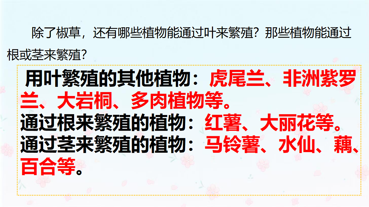 【核心生物】人教版初中生物八年级下册6.1.1《 无性生殖》课件第7页