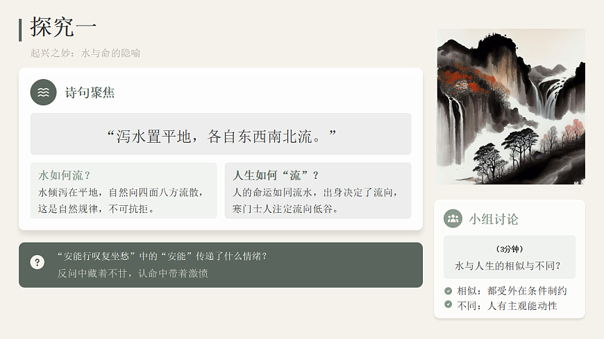 2026年统编版语文选择性必修下册古诗词诵读《拟行路难》教学课件第7页