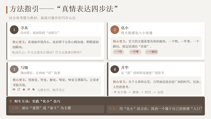 2026年统编版语文选择性必修下册古诗词诵读《说真话，抒真情 》教学课件第6页