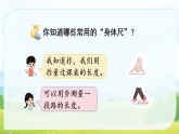 第一单元 综合与实践  我们的“身体尺” 课件 苏教版数学二年级下册