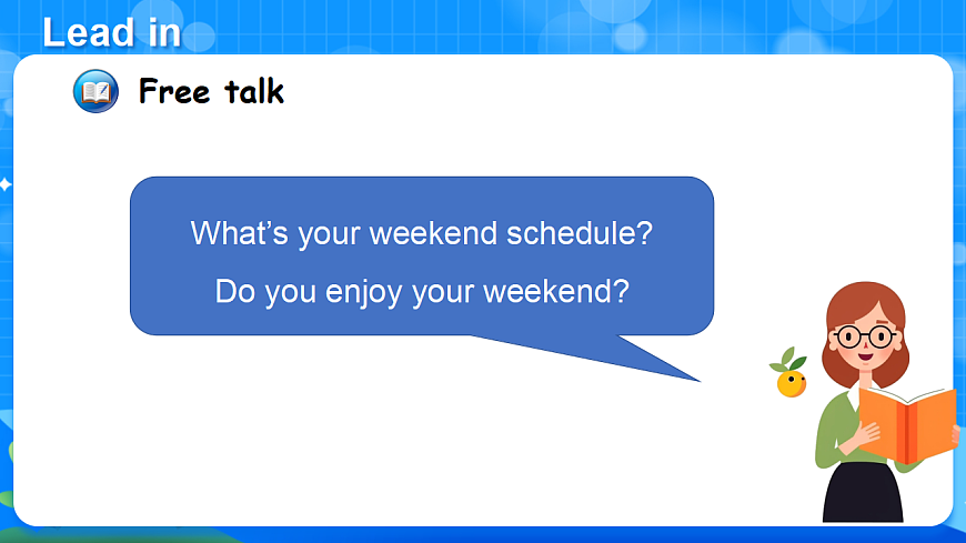 （新课标新教材）人教PEP四年级下册英语Unit 3 Time for school  C Reading time教学PPT第6页