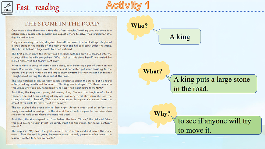 人教版高中英语必修三Unit2 Morals and Virtues( Reading and Writing)第6页