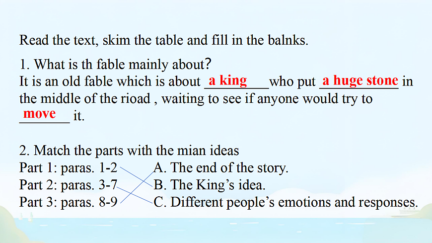 人教版高中英语必修三Unit2 Morals and Virtues( Reading and Writing)第7页