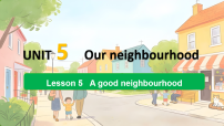 初中英语冀教版(2024)七年级下册(2024)Lesson 5 A good neighbourhood课文课件ppt