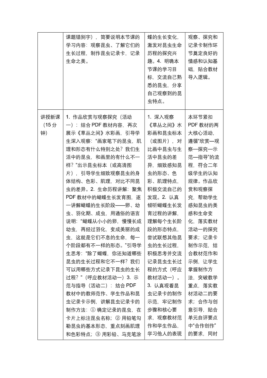 《不息的生命》教学设计第3页