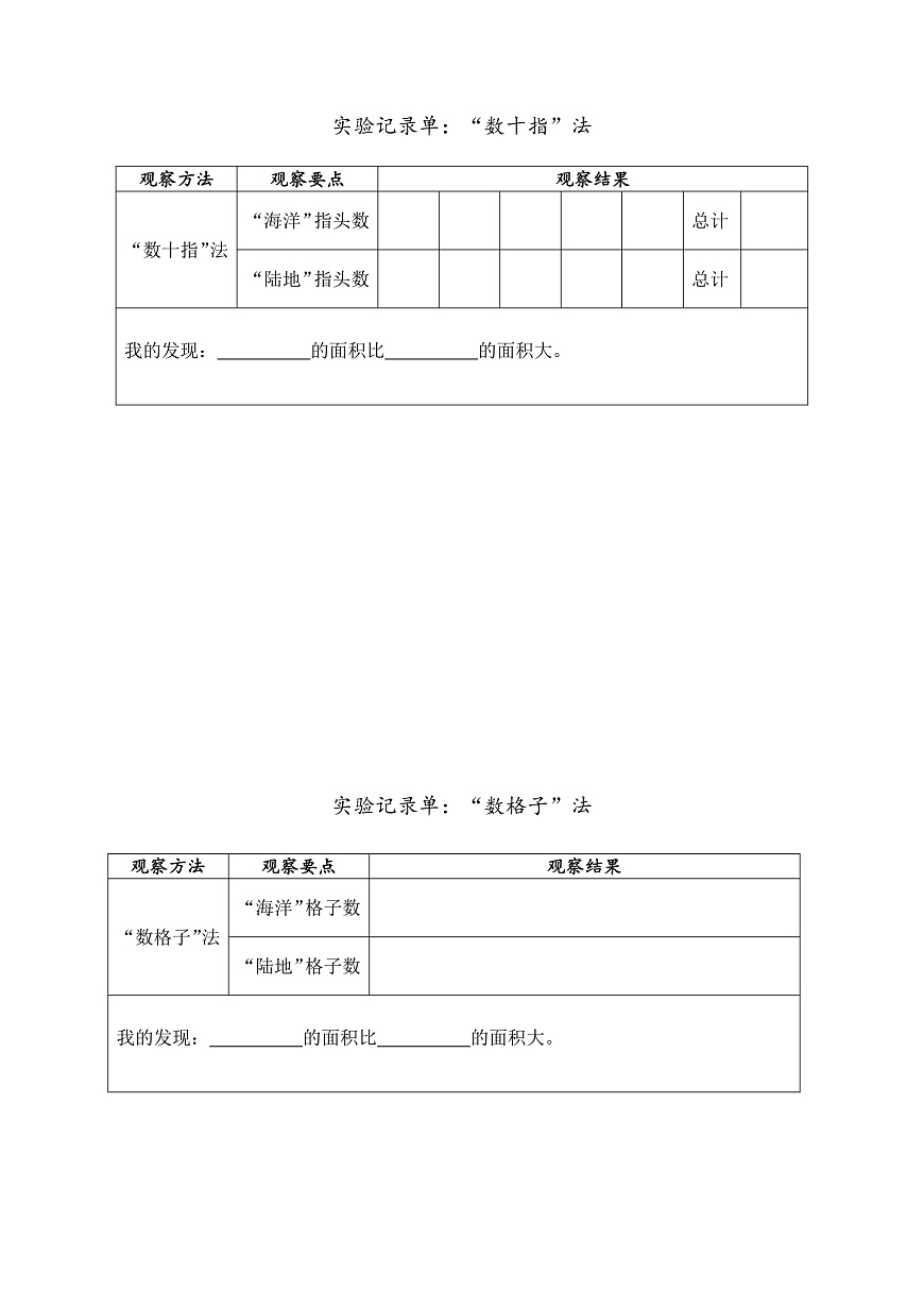 实验记录单第1页
