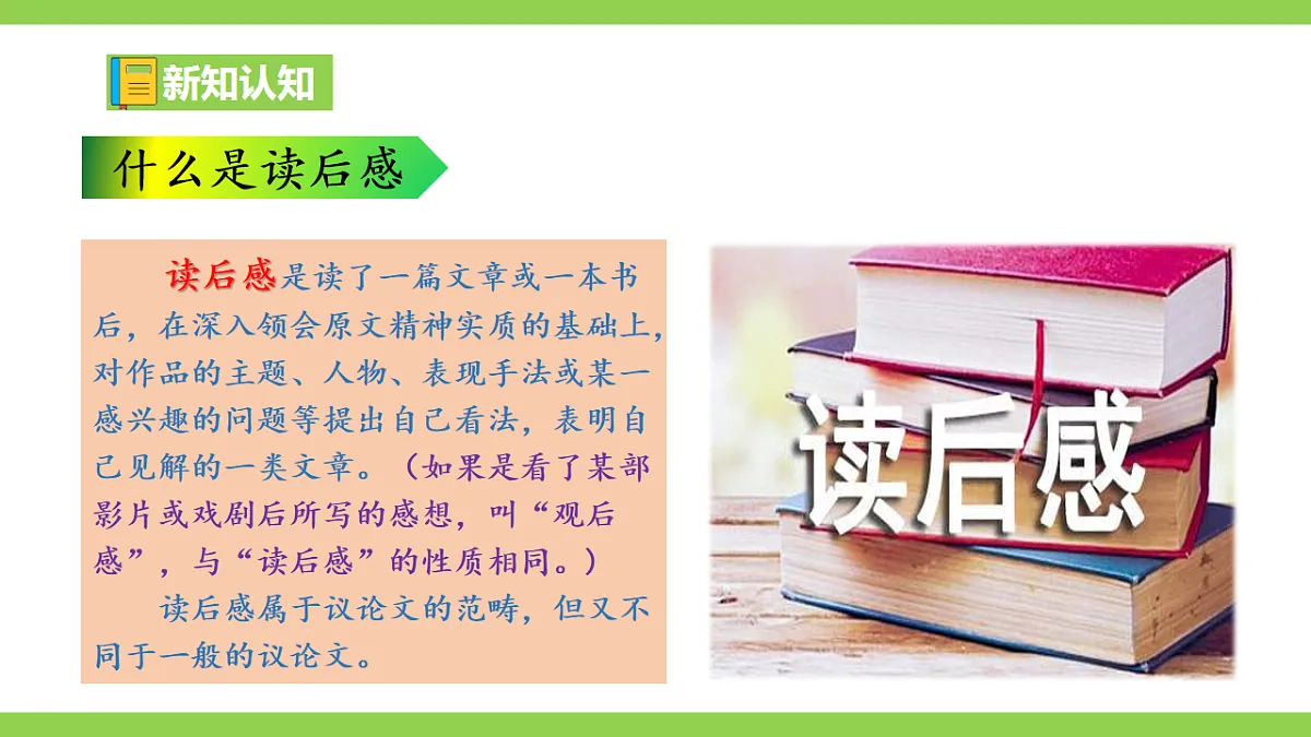 八下第三单元写作《学写读后感》【2022新课标】课件第5页