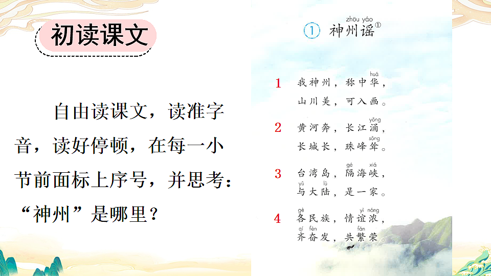 识字1  神州谣【优质版】第5页