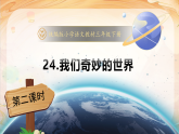 【任务型备课】统编版三年级语文下册-24. 我们奇妙的世界 第2课时（课件+教案+习题+知识清单）