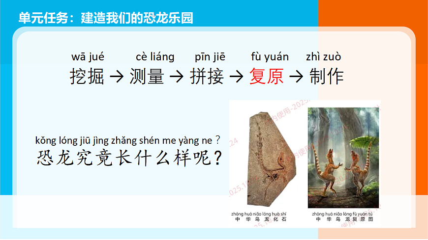 5.《复原恐龙》课件第2页