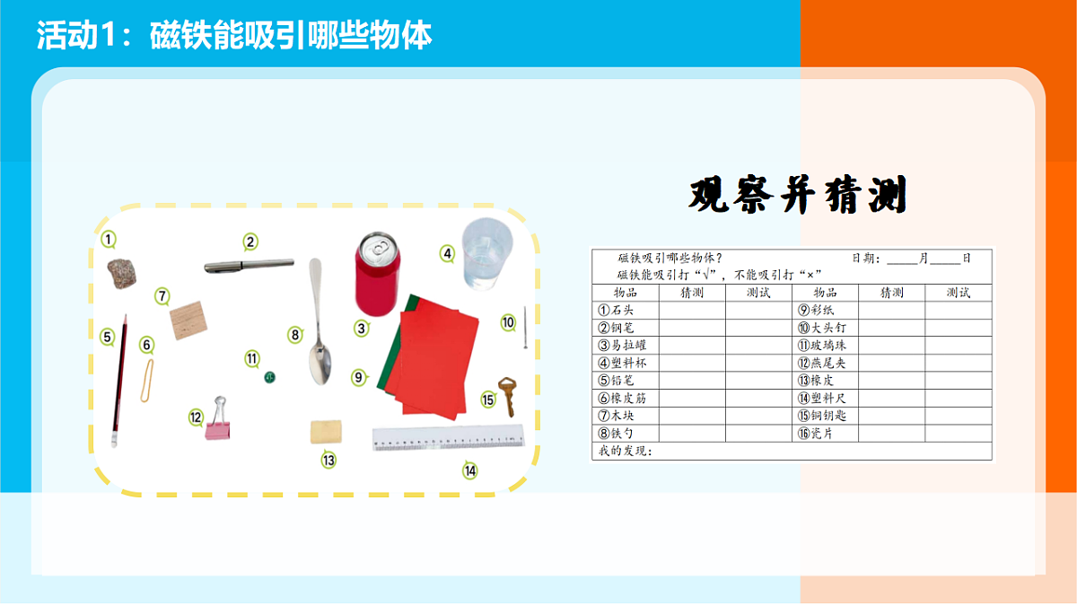 2.1《磁铁能吸引什么》 第5页