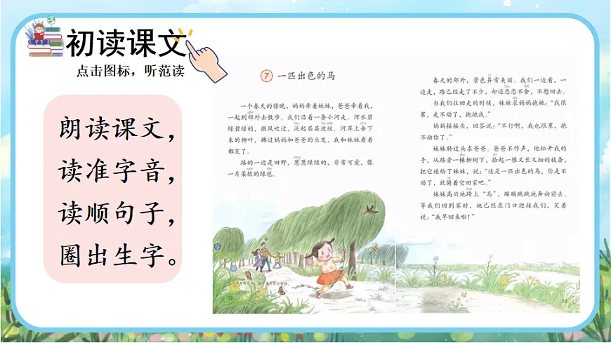 【核心素养】部编版小学语文二年级下册 9一匹出色的马-课件第4页