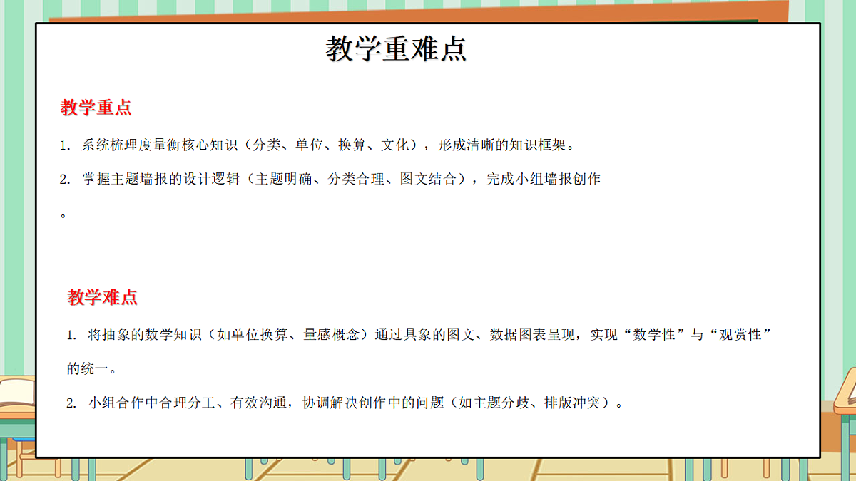 西师版小学三年级下册数学综合与实践（度量衡的故事）《活动四：主题墙报展》课件第3页