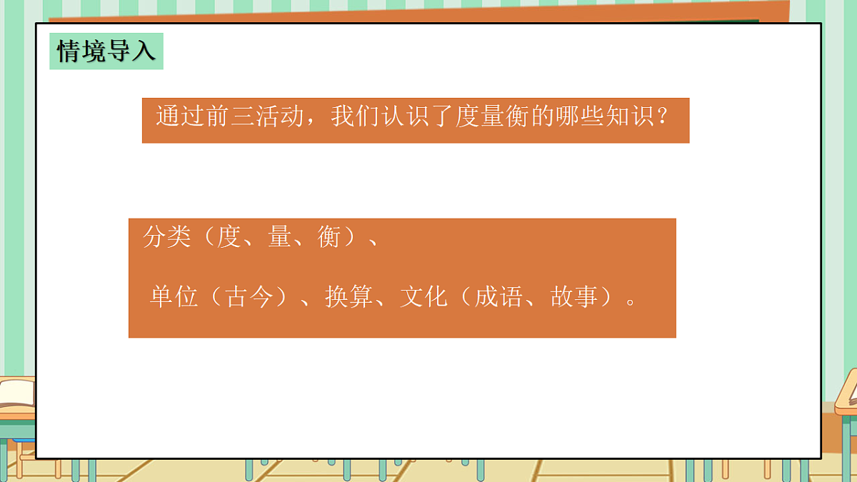 西师版小学三年级下册数学综合与实践（度量衡的故事）《活动四：主题墙报展》课件第4页