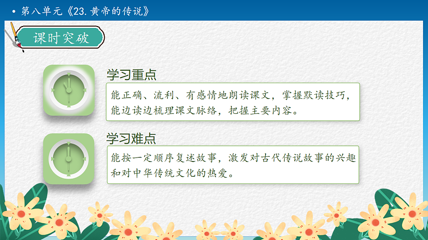 【任务型备课】统编版二年级语文下册-23. 黄帝的传说 第2课时（课件）第5页